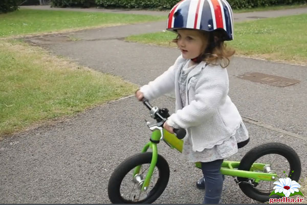 آموزش دوچرخه سواری به کودکان و آموزش هل دادن دوچرخه