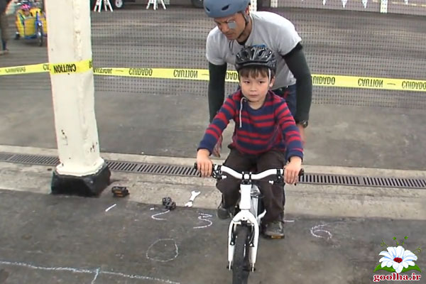 آموزش دوچرخه سواری به کودکان و پدال زدن